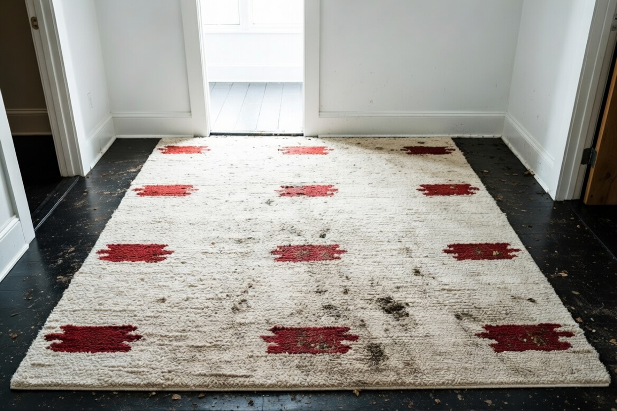 Dusting and vacuuming after